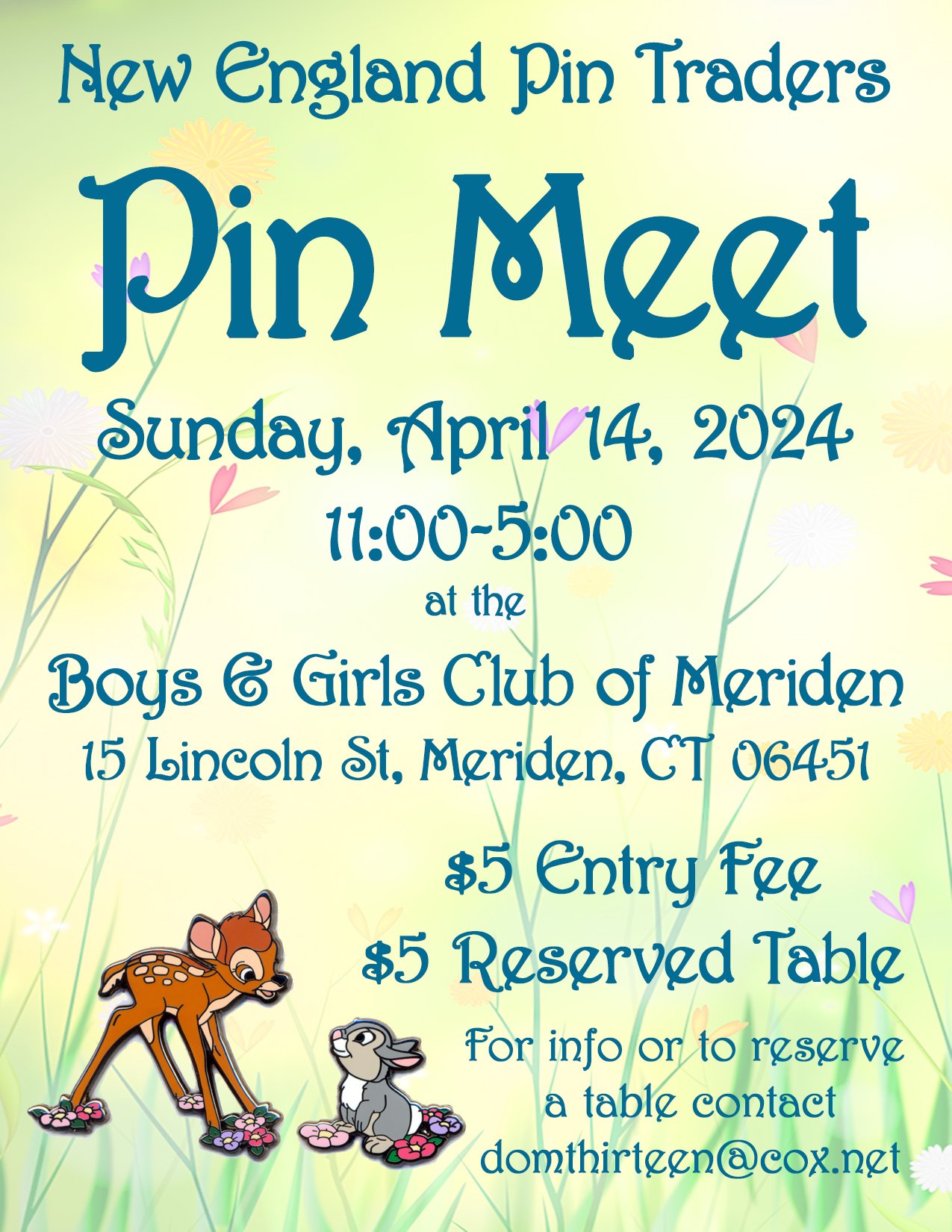Connecticut Pin Event